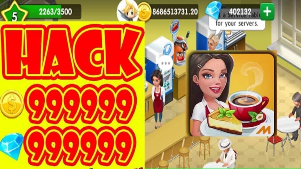 My Cafe Hack i Kody na Diamenty oraz Pieniądze